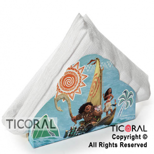 MOANA SERVILLETERO x 1 (15 SERVILLETAS)